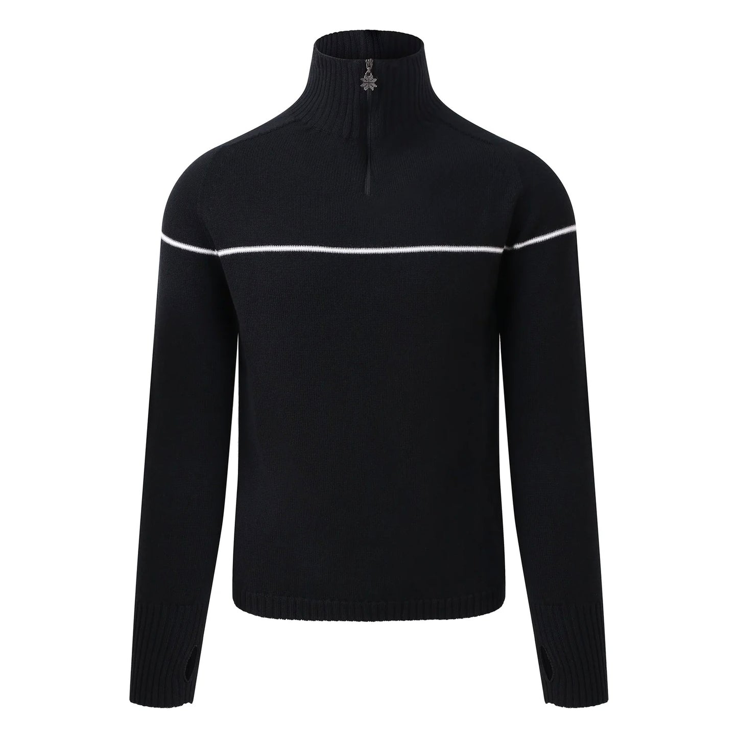 Women's Classic Stripe Midlayer - Black