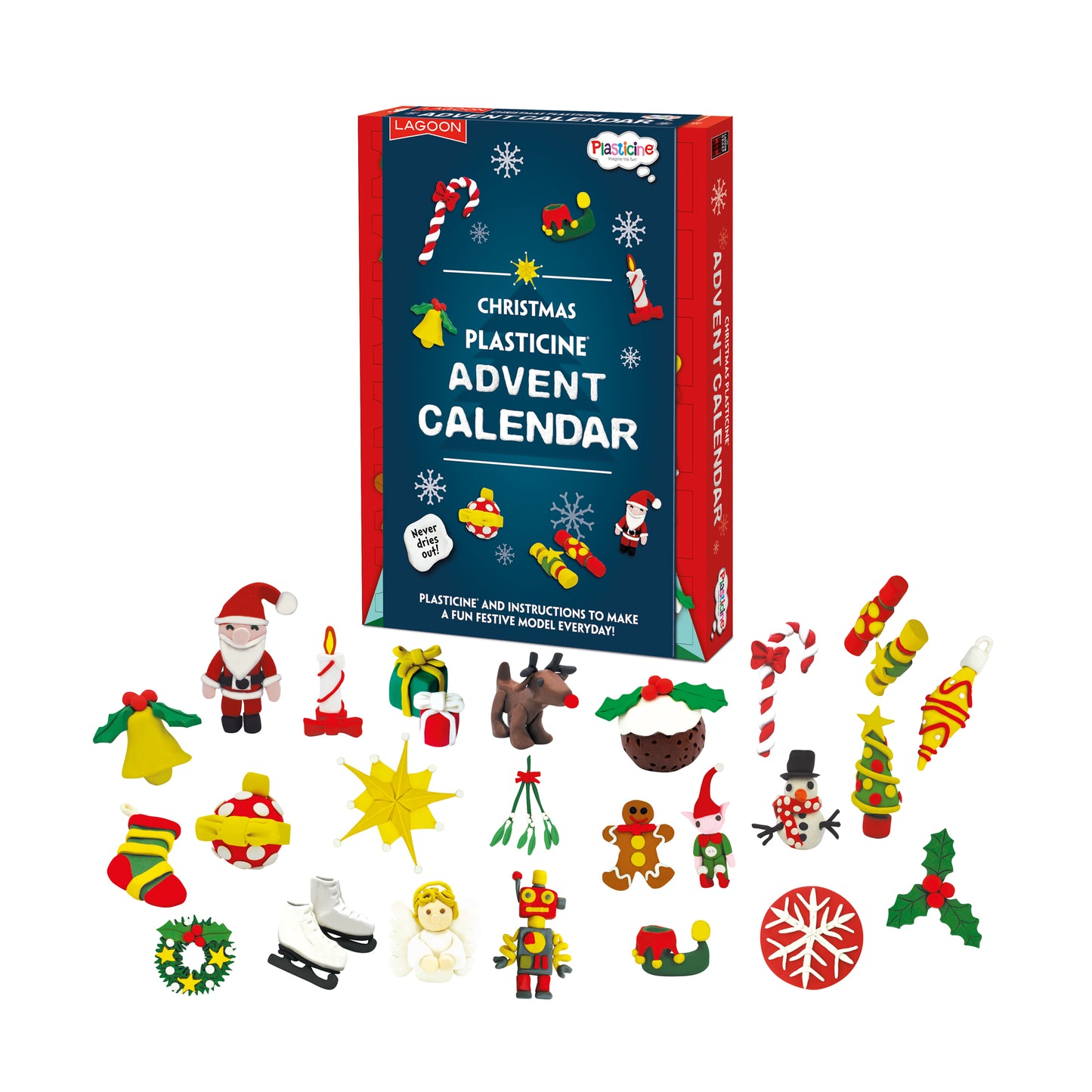 Plasticine Advent Calendar