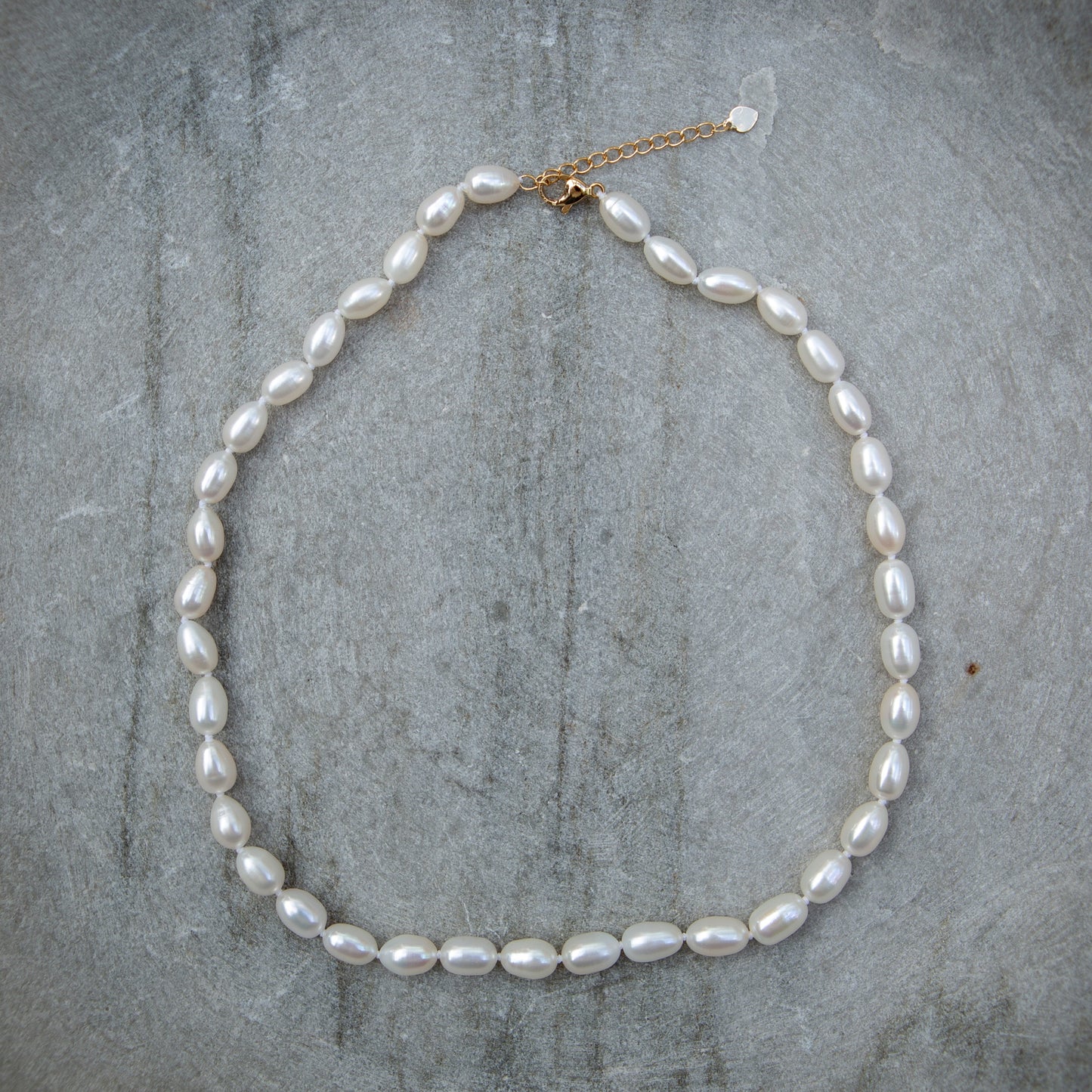 Astrid fine pearl necklace