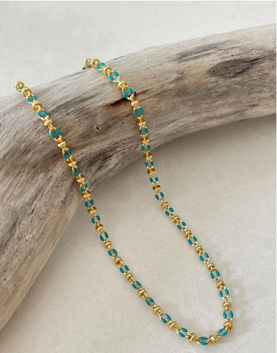 Enamel Necklace (available in 4 colours)