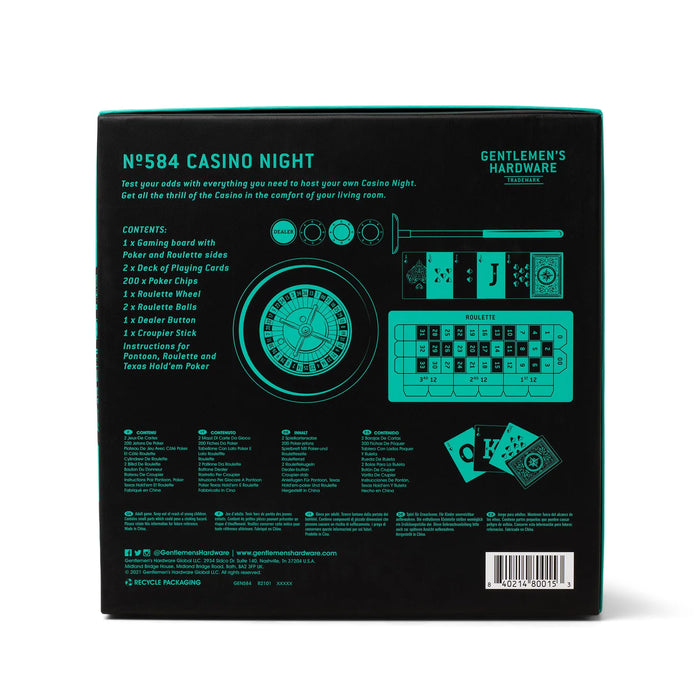 Casino Night Games Set