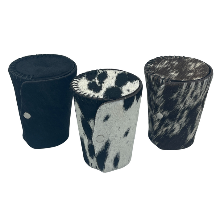 Cowhide Shot Cups  x 6