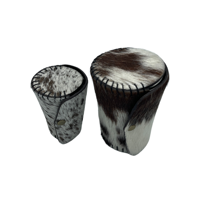 Cowhide Sundowner Cups x 4