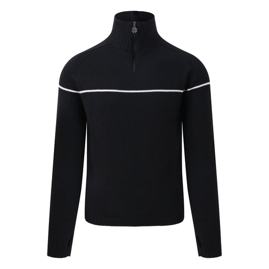 Women's Classic Stripe Midlayer - Black