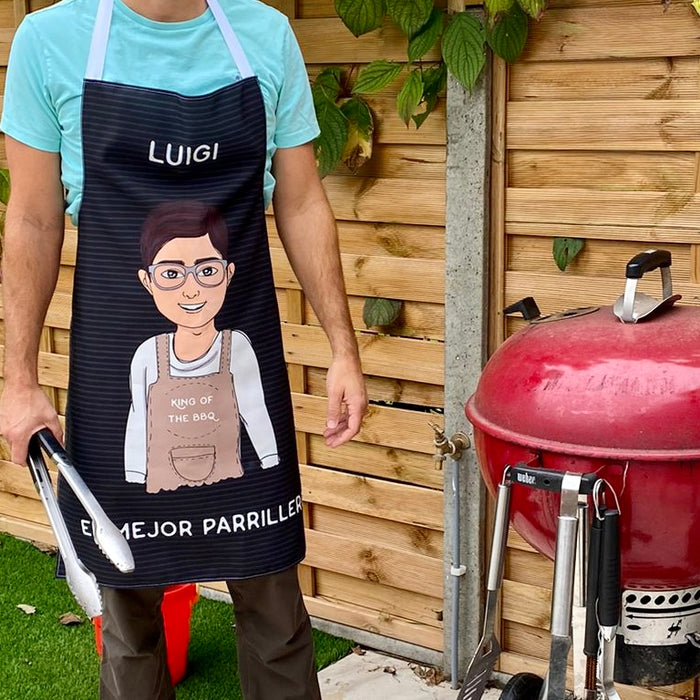 Personalised BBQ or Kitchen Apron for Men