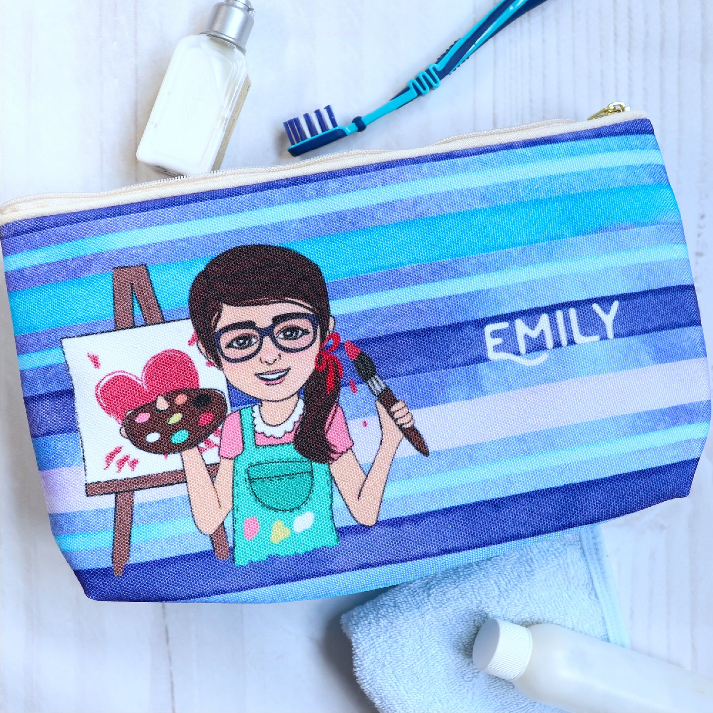 Personalised Washbag for Girls