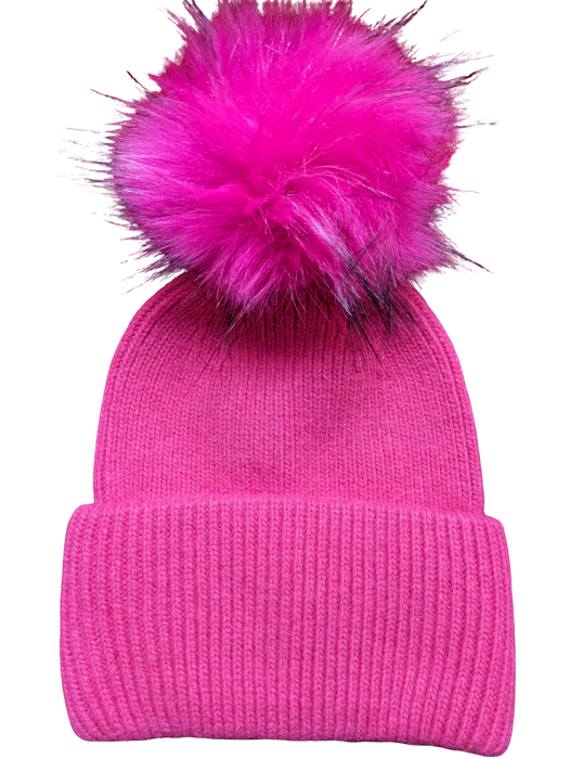 Soft Fluffy Pom Pom Hats