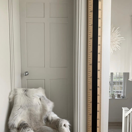 Blackboard Ruler Height Chart