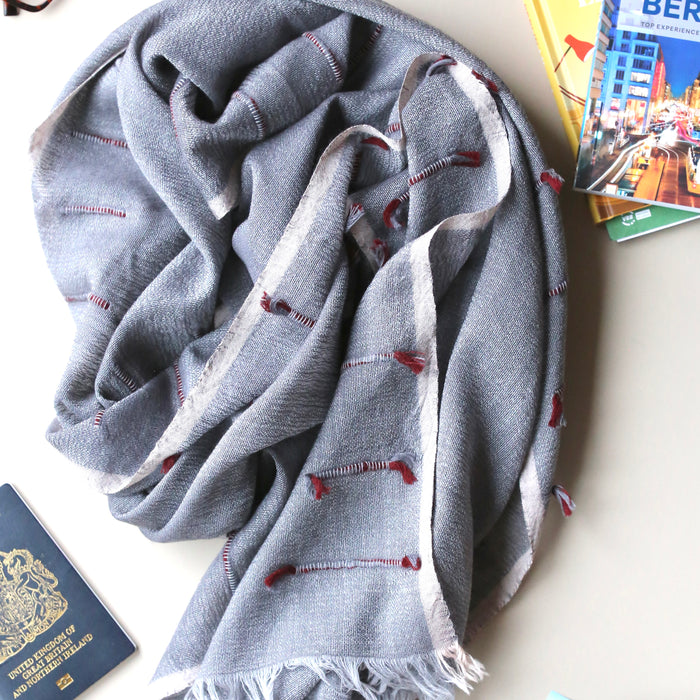 Braided Grey - Fine Wool