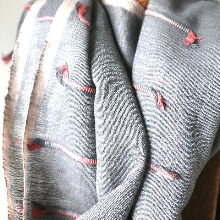 Braided Grey - Fine Wool