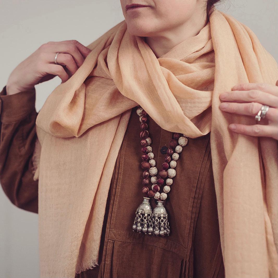 Yakety-Yak Wool & Merino Scarf