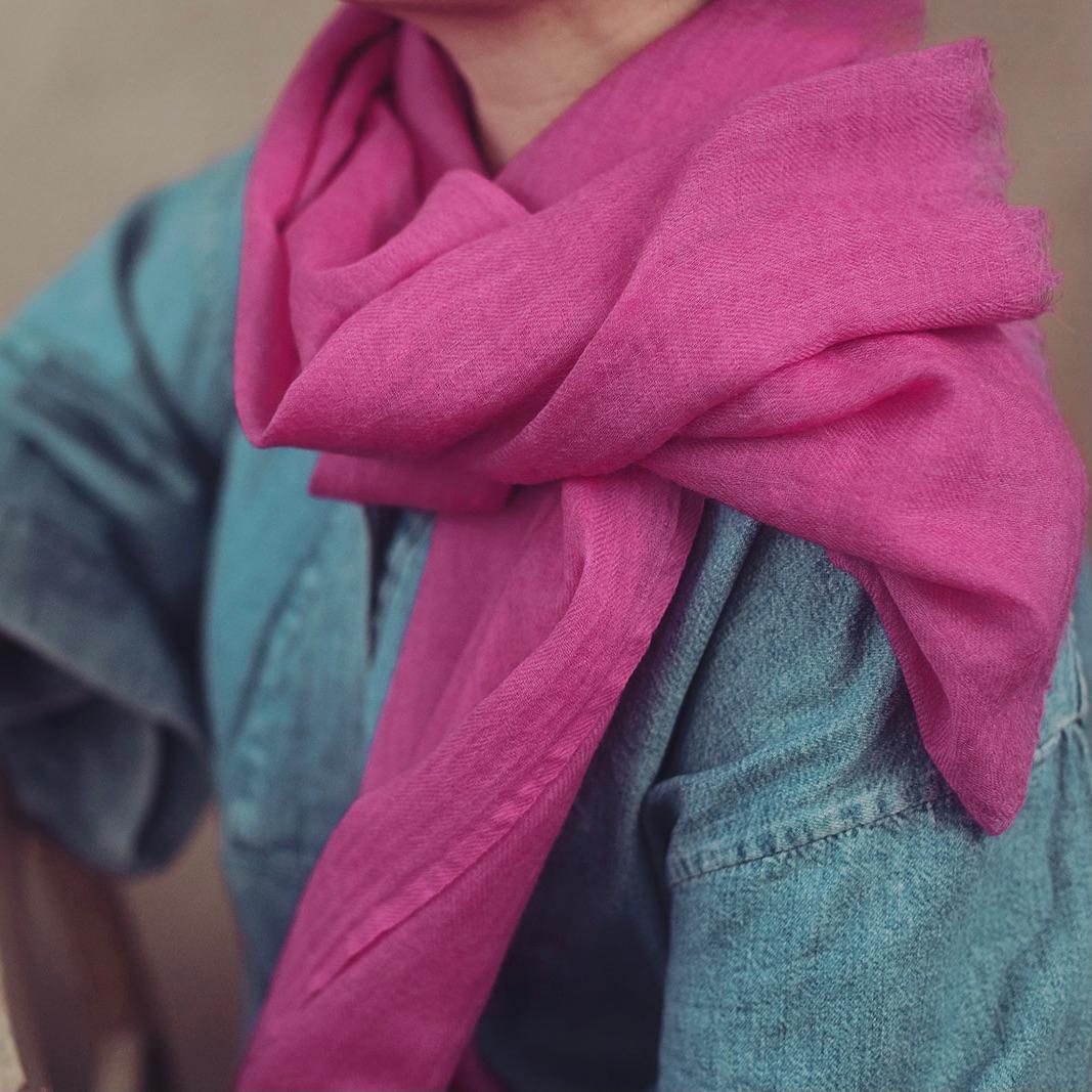 Yakety-Yak Wool & Merino Scarf