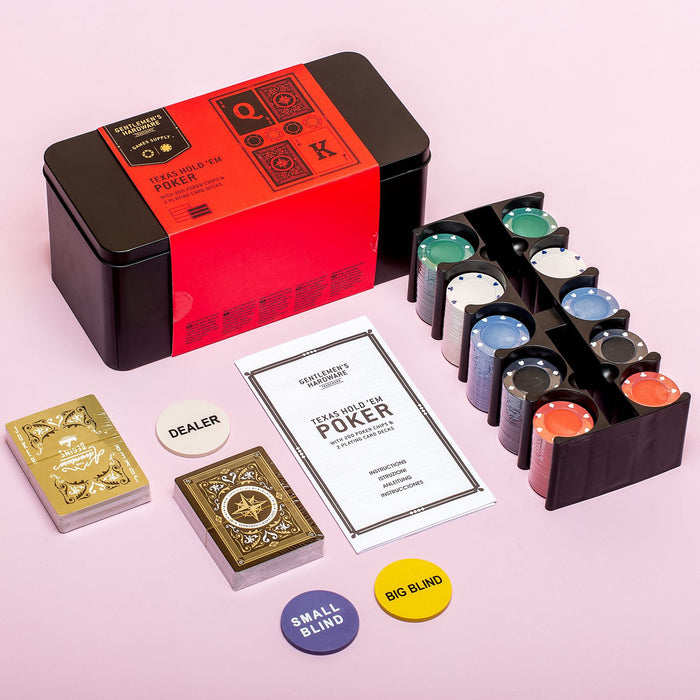 Texas Hold 'Em Poker - Gift Set