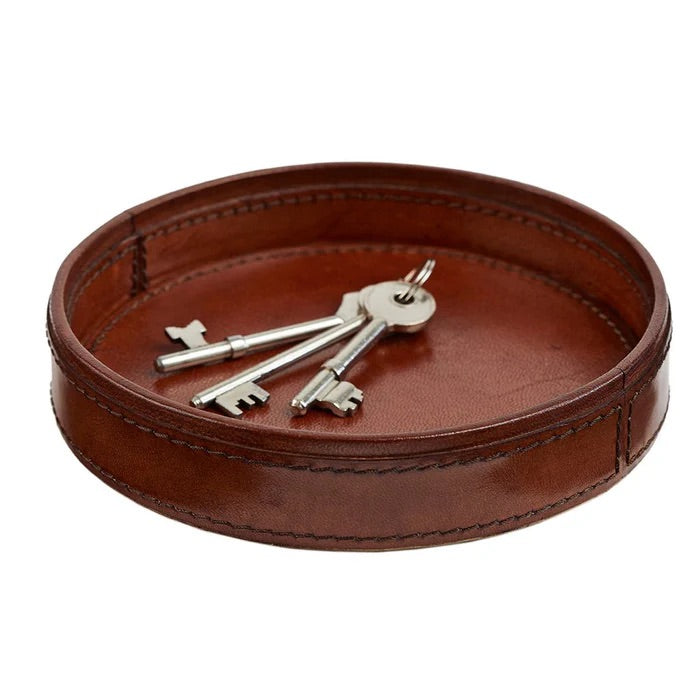 Leather Key Tray