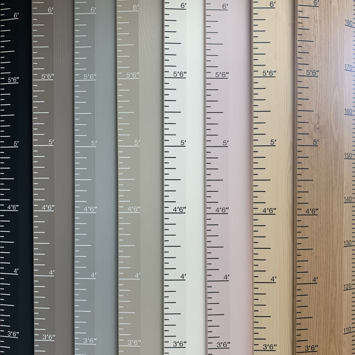 Fair Ruler Painted Ruler Height Chart — Onlinechristmasfair