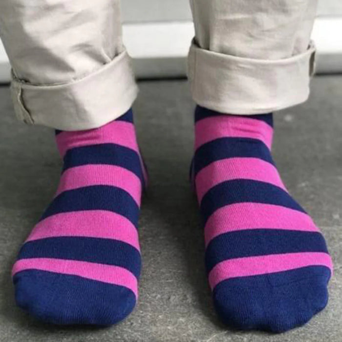 Unisex Striped Bamboo Socks