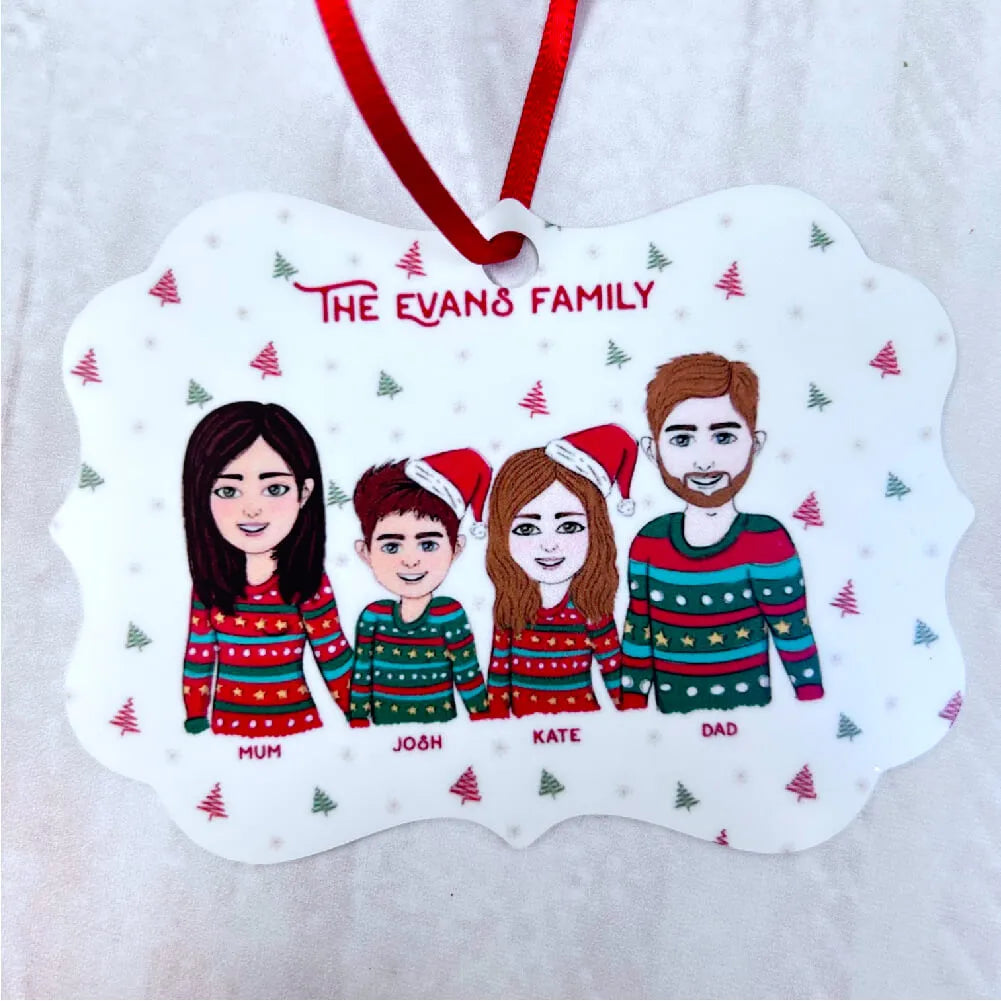 Personalised Christmas Tree Ornaments