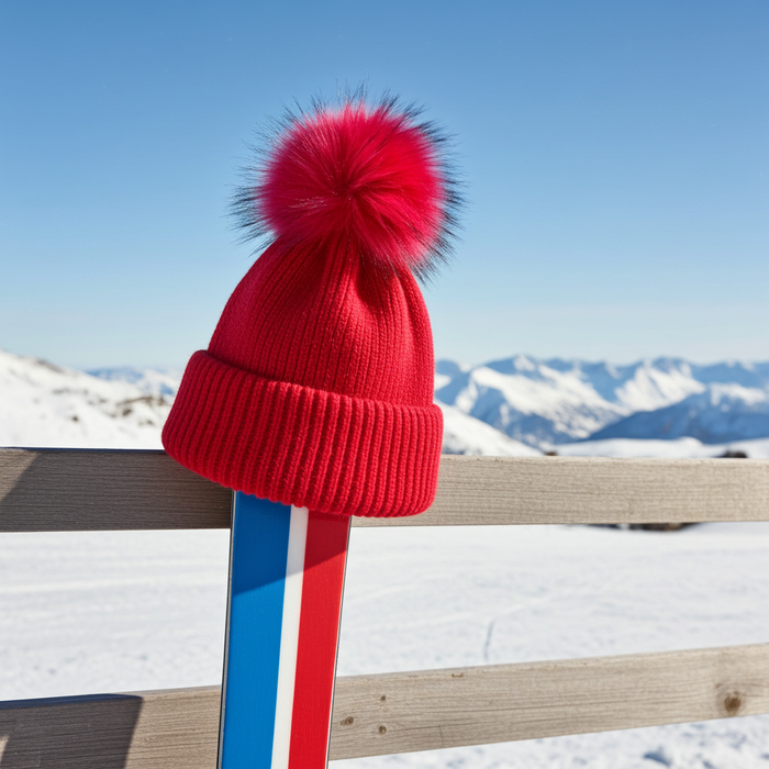 Soft Fluffy Pom Pom Hats