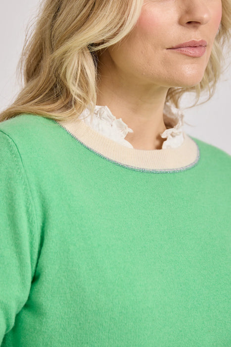 Rosie tipped boxy jumper